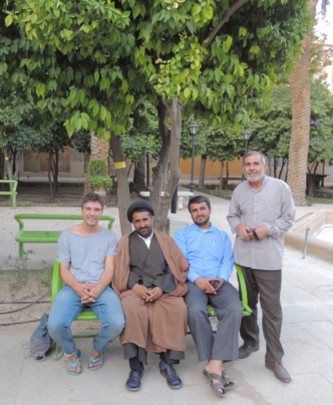 The Ayatollah and me in Shiraz.